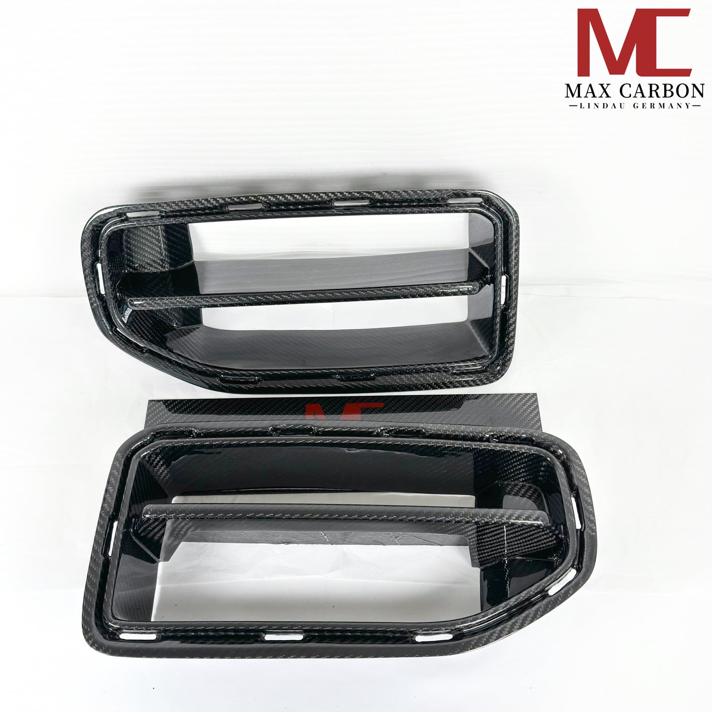 MAX CARBON Dry Carbon Grille Kidneys Simple Replacement Grille suitable for BMW M2 G87