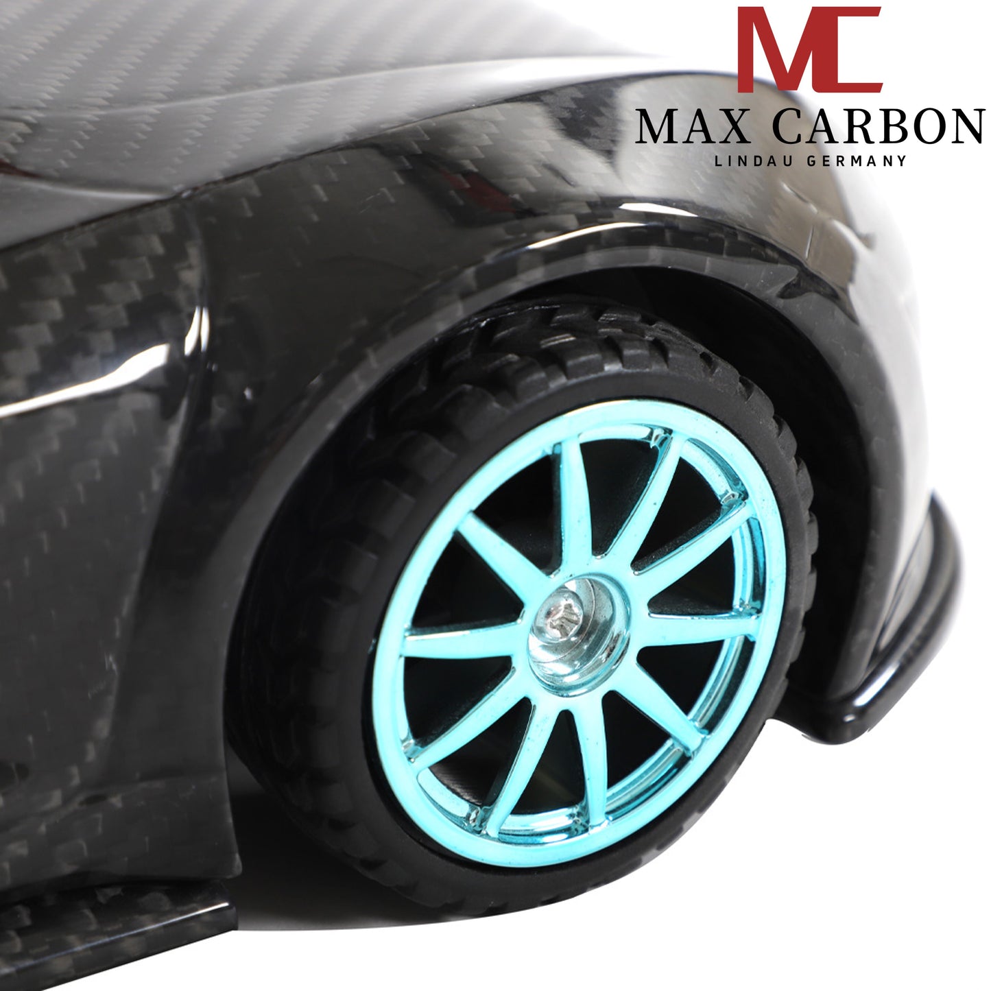 MAX CARBON Lifestyle Real Carbon Forged Carbon Hybrid Carbon Model Car made of Dry Carbon Prepreg 1:18 Sports Car Design Model Car