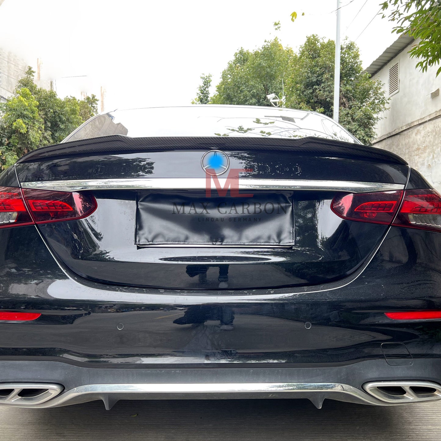 MC MAX CARBON Performance Spoiler Rear Spoiler Lip for Mercedes Benz W213 E Class AMG E63