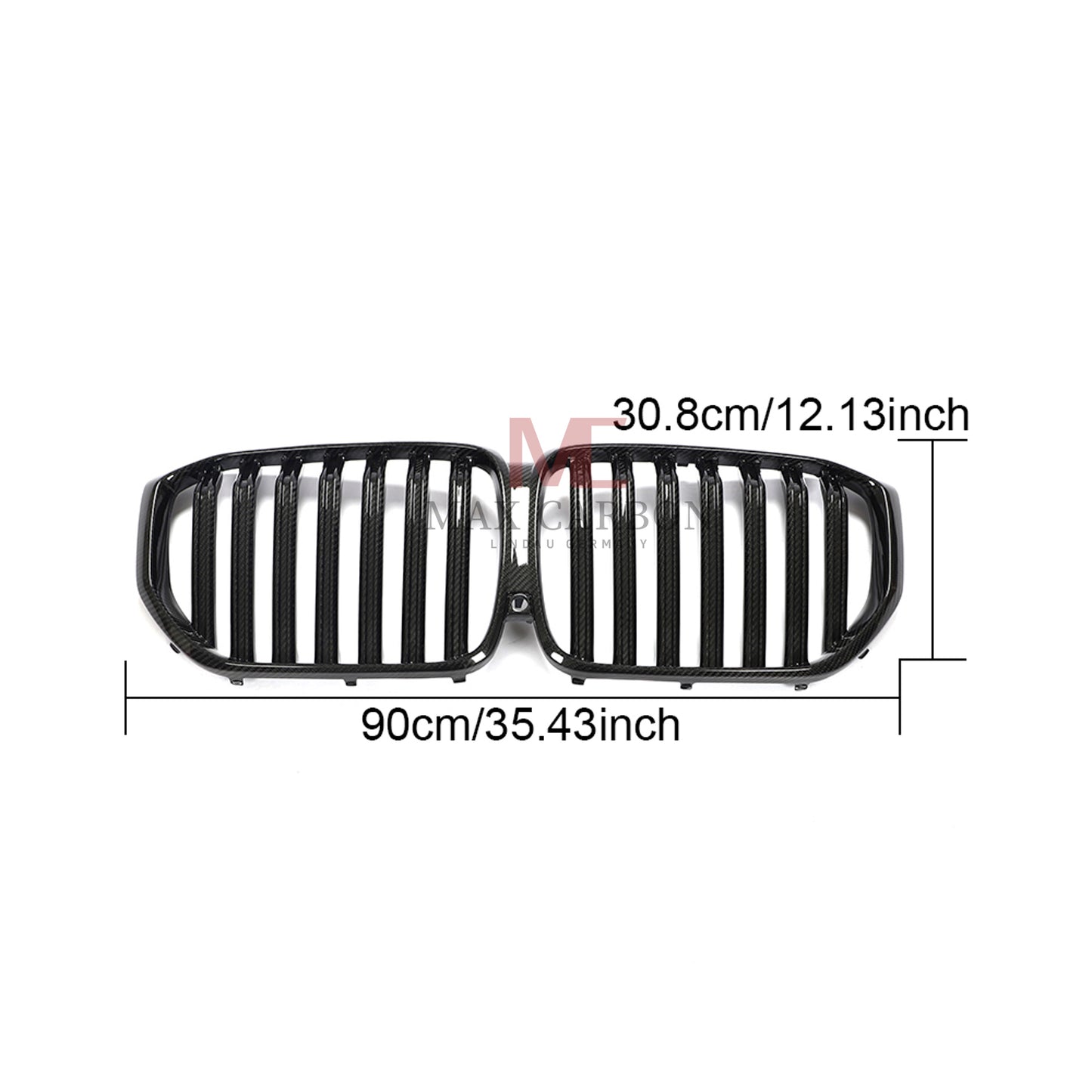 MC MAX CARBON Dry Carbon Performance Grille Grill Replacement for BMW X5 X5M G05 F95 before LCI