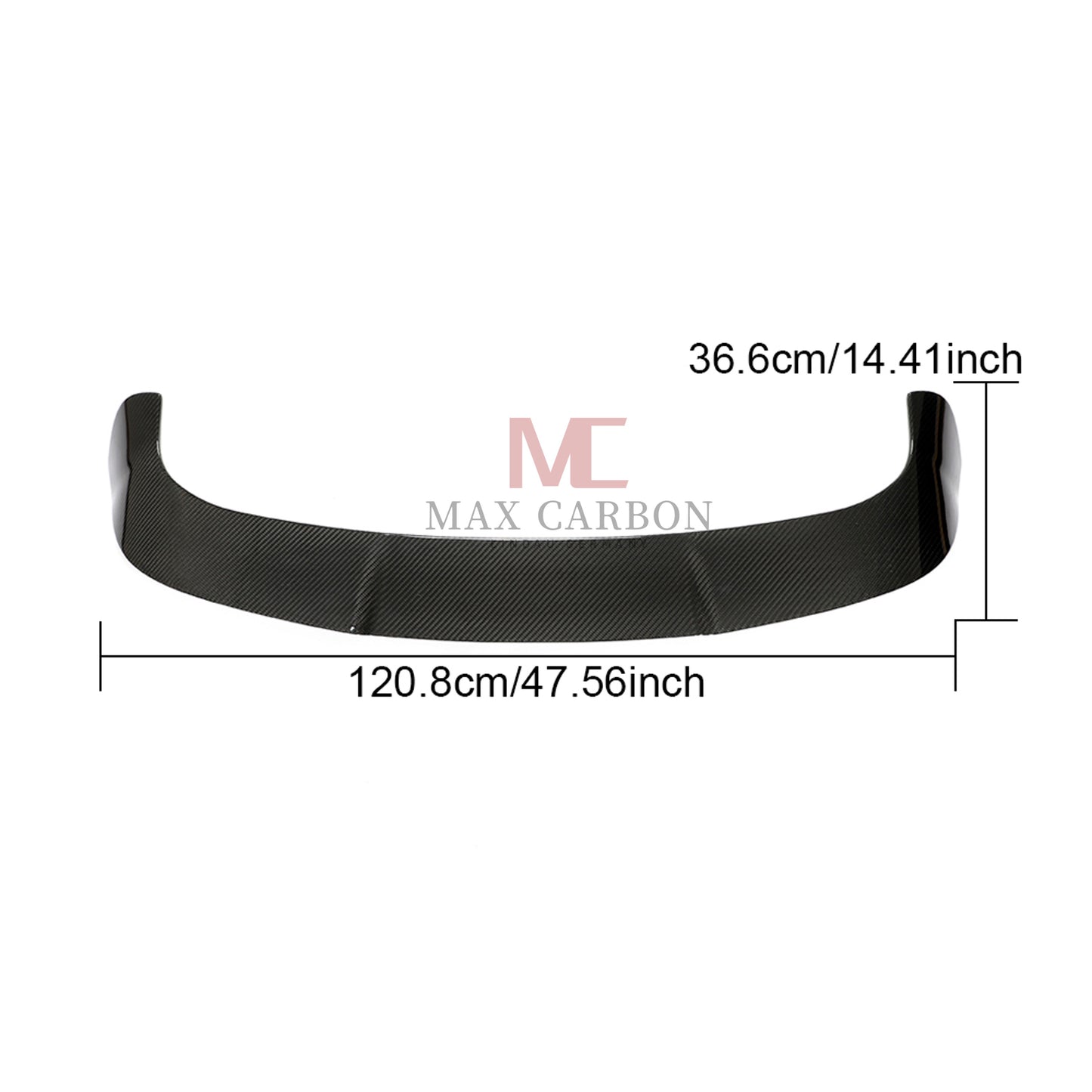 MC MAX CARBON Performance Sport Spoiler Lip for Audi A6 S6 RS6 C8
