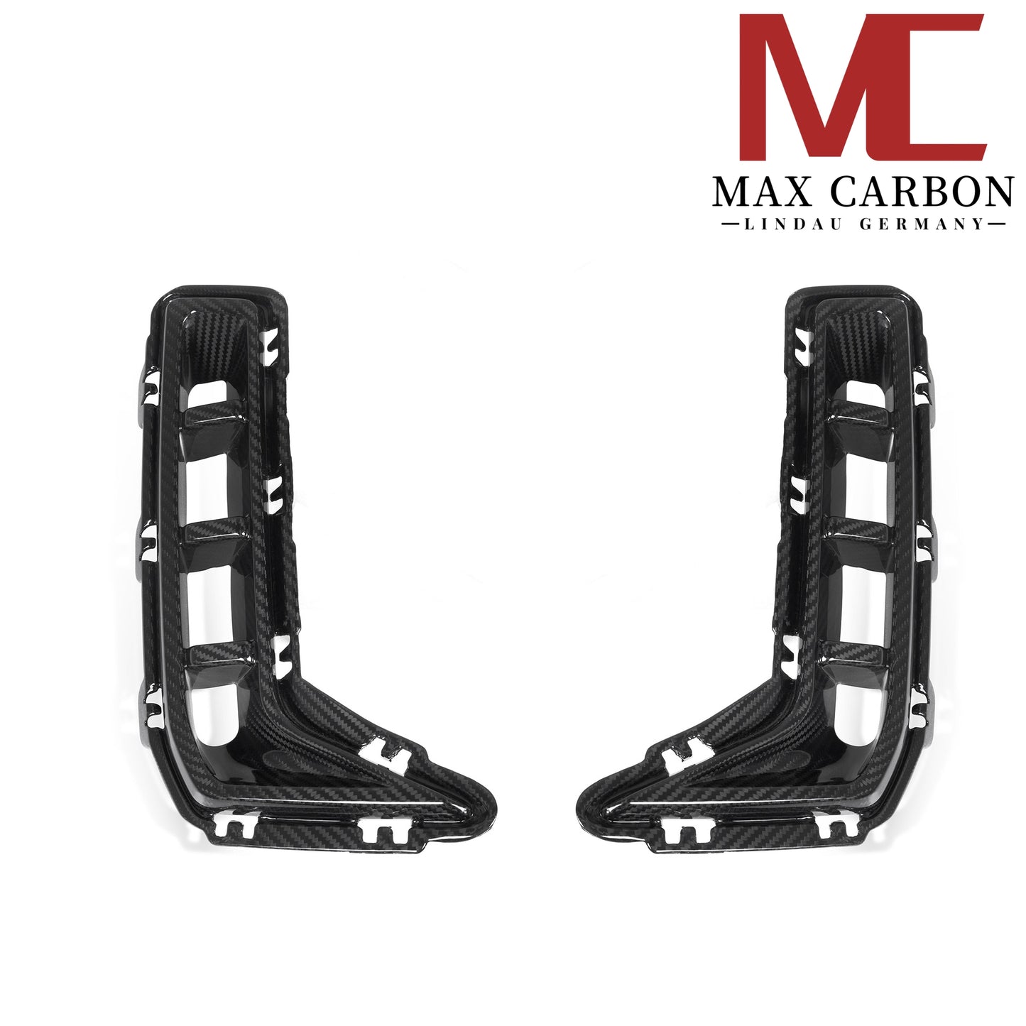MC MAX CARBON Performance Front Air Intakes Covers for BMW G05 LCI X5