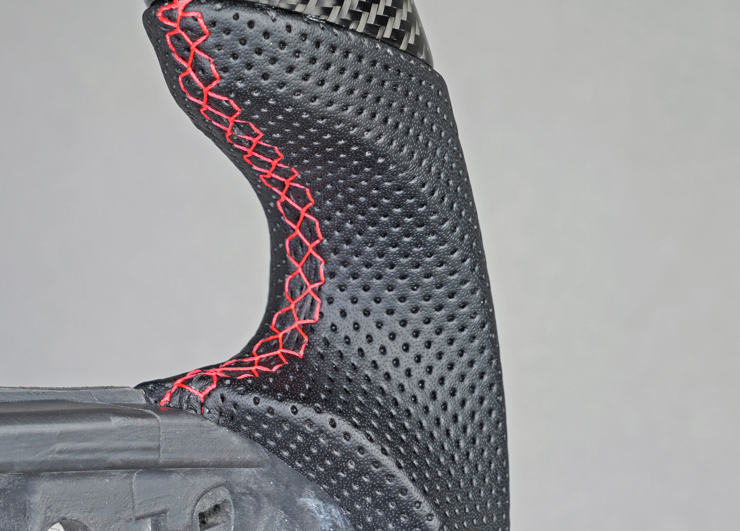 MC MAX CARBON Performance Dry Matt Carbon Steering Wheel with Clasp Replacement for Audi R8 4S