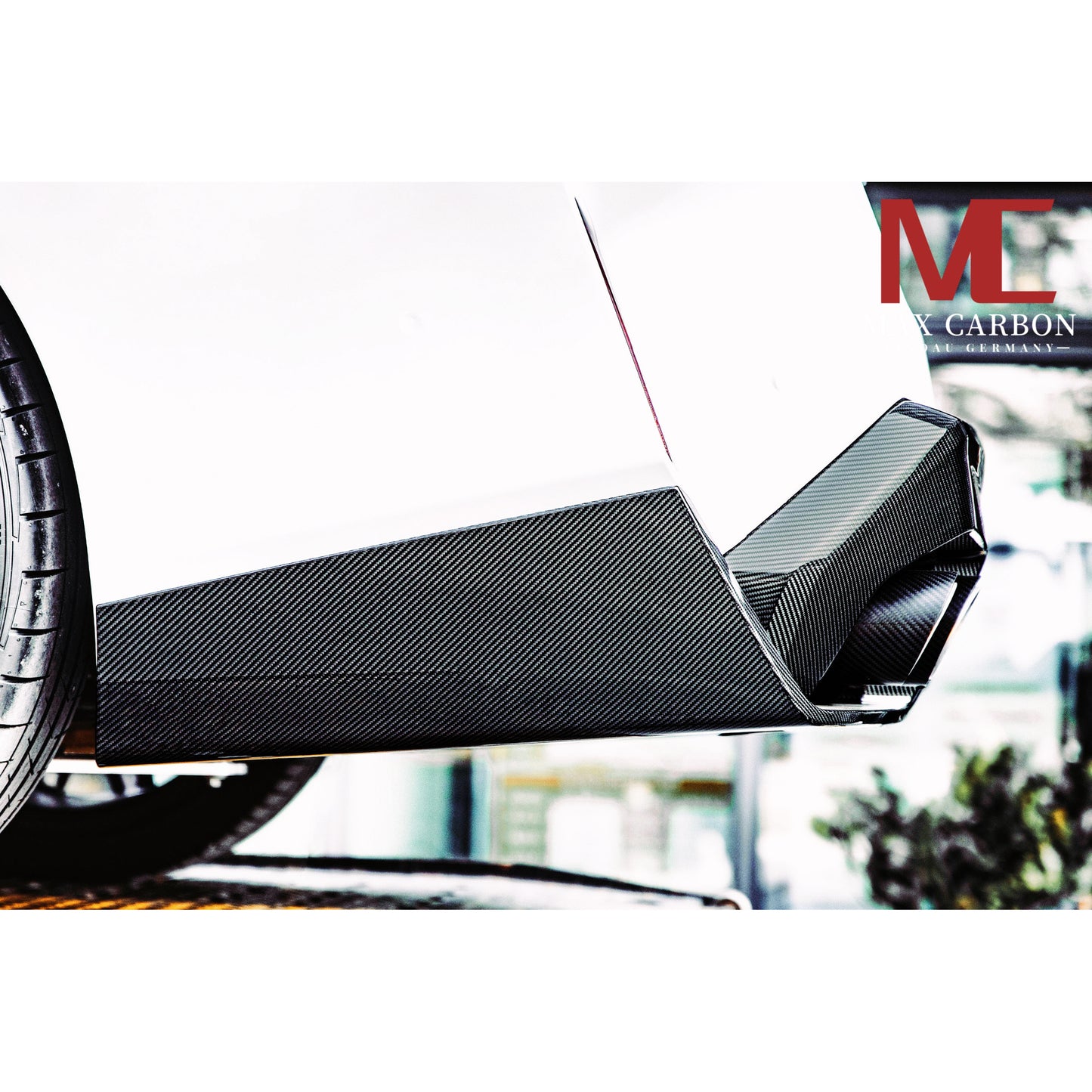 MAX CARBON Dry Carbon Rear Diffuser suitable for BMW M5 G90 G99