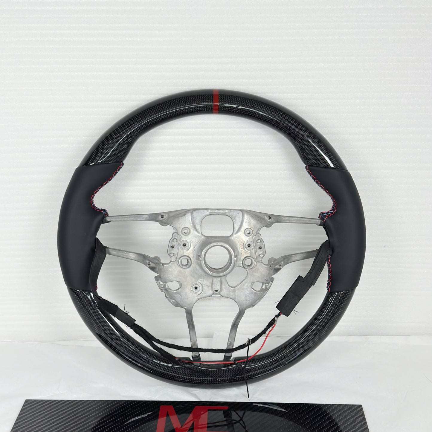 MAX CARBON Performance Carbon Steering Wheel Replacement for Porsche Cayenne Macan 911 Cayman Boxster Panamera