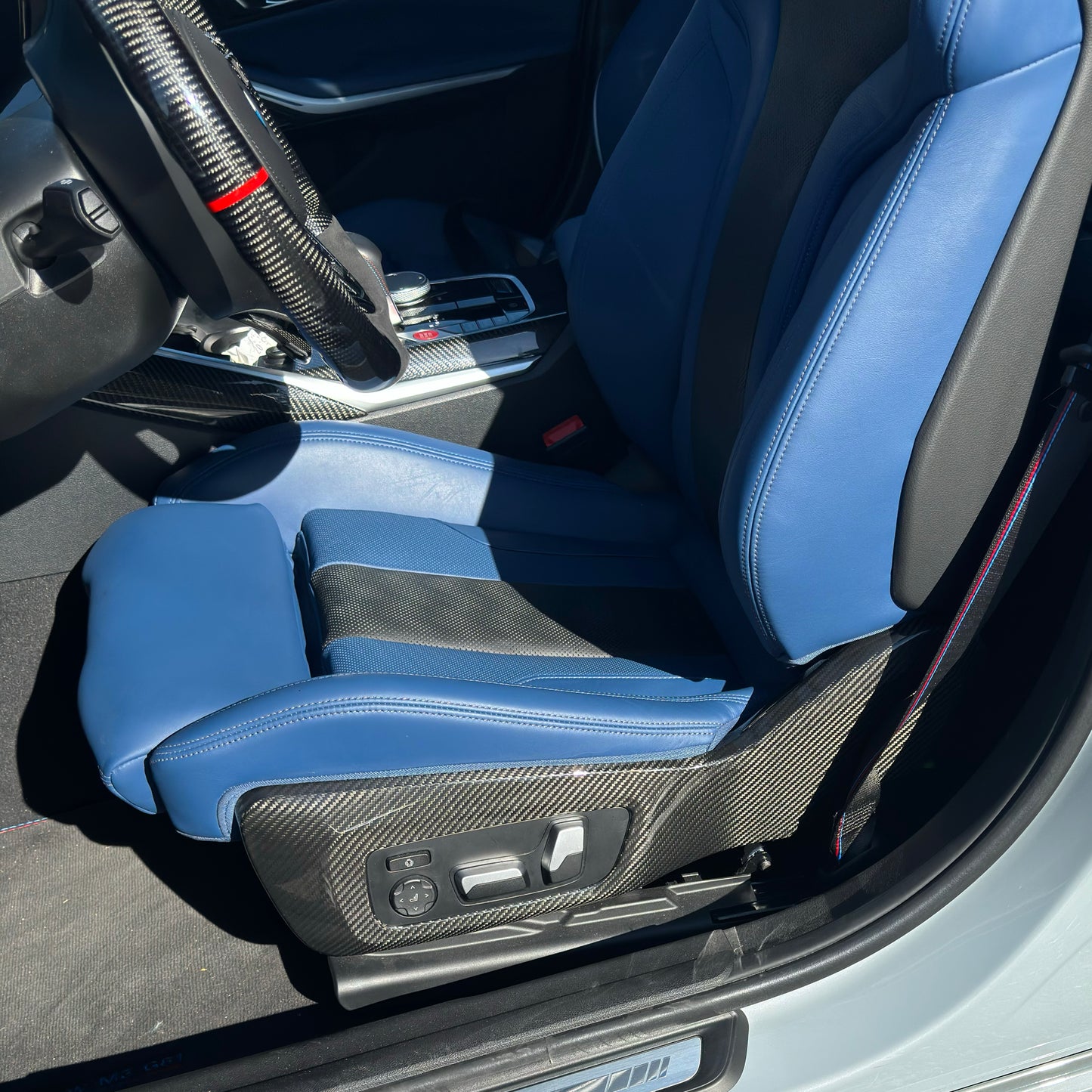 MC MAX CARBON Performance Seat Covers Side Cover for BMW M2 G87 M4 G82 G83