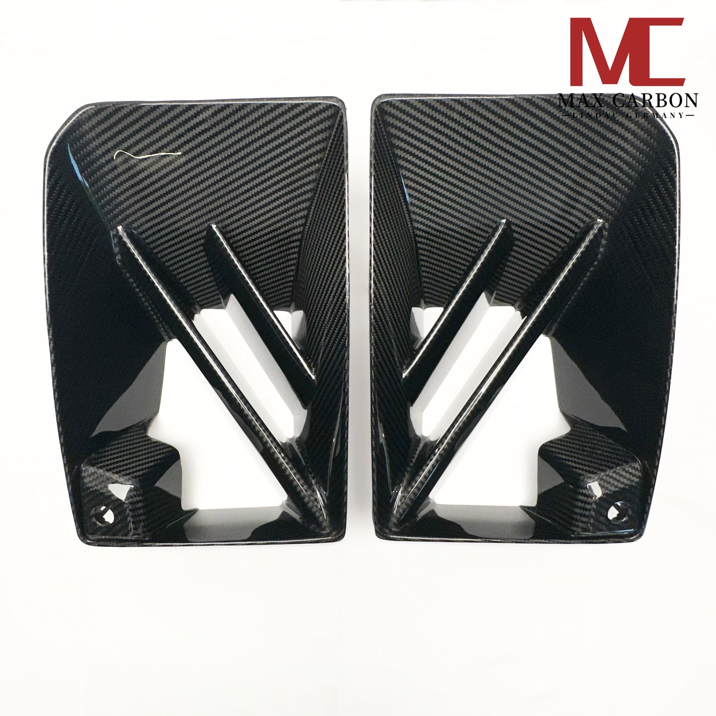 MAX CARBON Performance Real Full Carbon Dry Carbon Air Intake Front Flaps Performance For BMW M2 G87