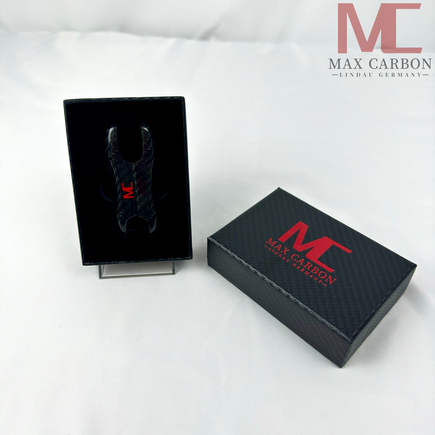 MAX CARBON Premium key shell replacement suitable for Porsche 911 992 Cayenne Macan Panamera 718 Cayman Boxster Taycan