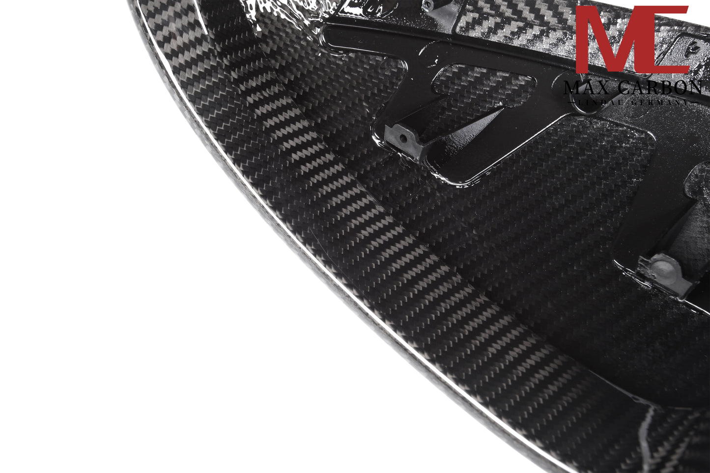 MC Performance MAX CARBON replacement mirror caps for Porsche Macan 95B GTS Turbo S