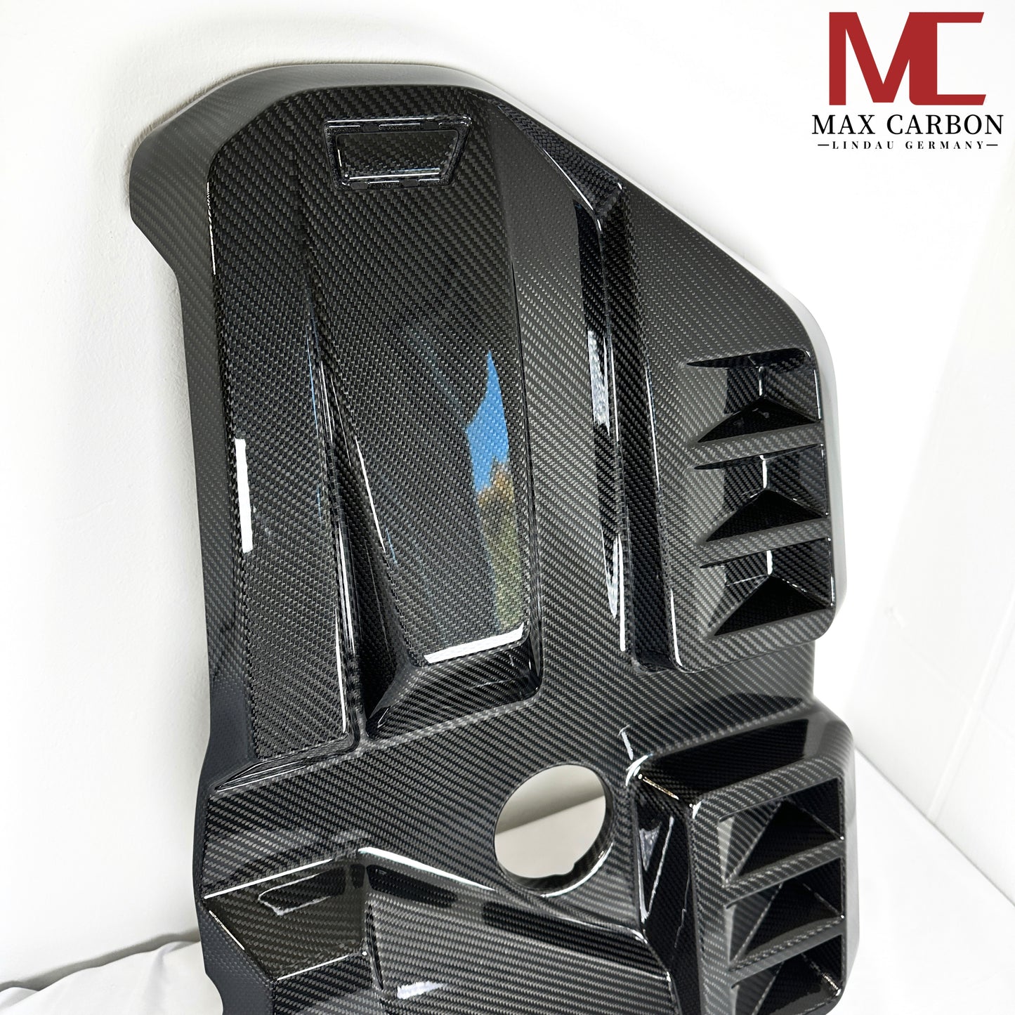MAX CARBON Performance Dry CARBON Motorabdeckung Motorraum Ersatz für BMW M3 G80 G81 G82 G83 M3 M4 M2 G87