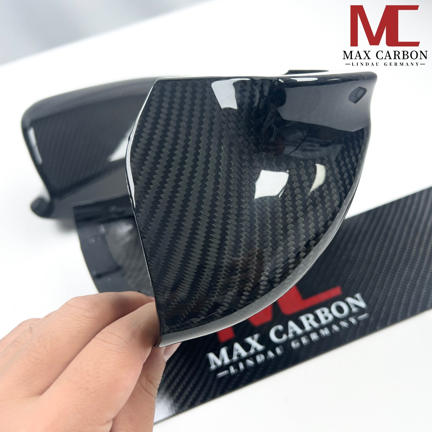 MAX CARBON PERFORMANCE MIRROR CAPS Exterior Mirror Cover for BMW M5 F10 M6 F12 F13 F06