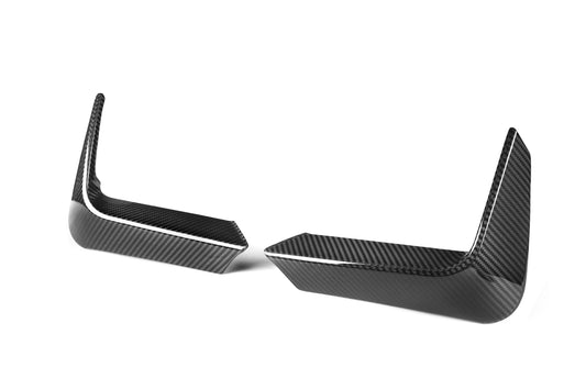 MAX CARBON Performance set of covers rear lower spoiler attachment for BMW M3 F80 M4 F82 F83