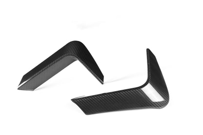 MAX CARBON Performance set of covers rear lower spoiler attachment for BMW M3 F80 M4 F82 F83