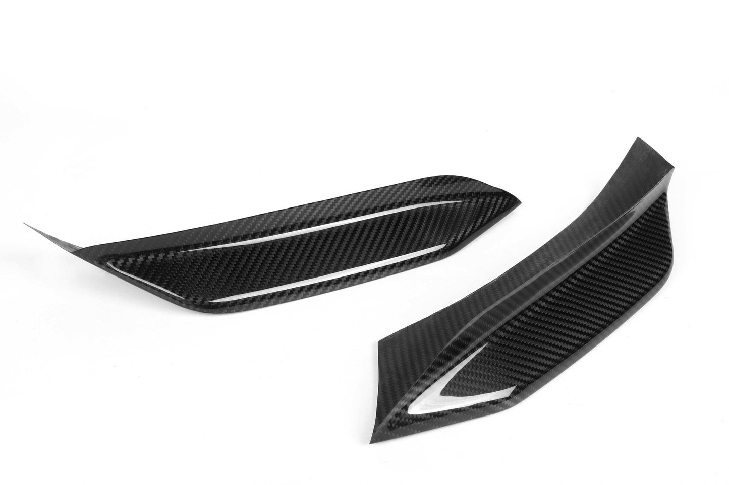 MC Dry Carbon Prepreg Performance Set Front Upper Spoiler Attachment for BMW M3 F80 M4 F82 F83 