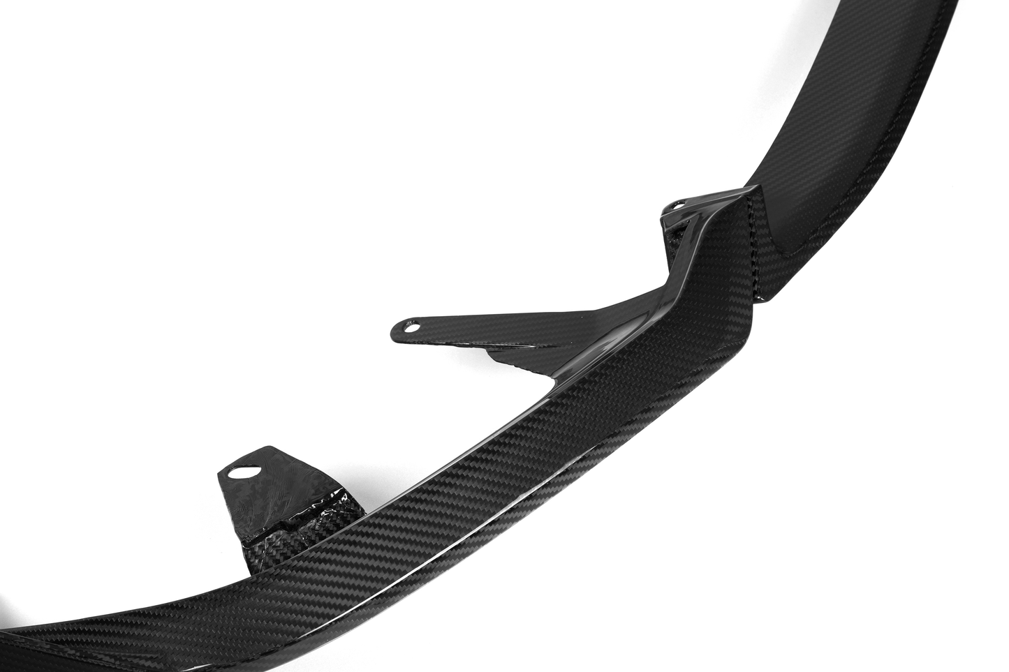 Fixation avant de lèvre avant préimprégnée de carbone sec MC MAX CARBON pour BMW série 5 G60 G61