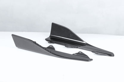 MAX CARBON Dry Carbon Prepreg Side Flaps Side Skirts fits for BMW M2 F87 M2C M2CS