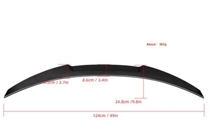 MAX CARBON Performance rear spoiler spoiler for BMW M3 F80 3 Series F30