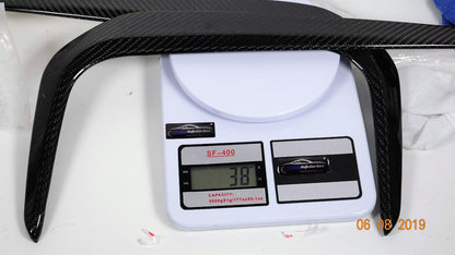 MAX CARBON Performance Front Flaps Cover air duct front lip for BMW G30 G31 with M package before LCI
