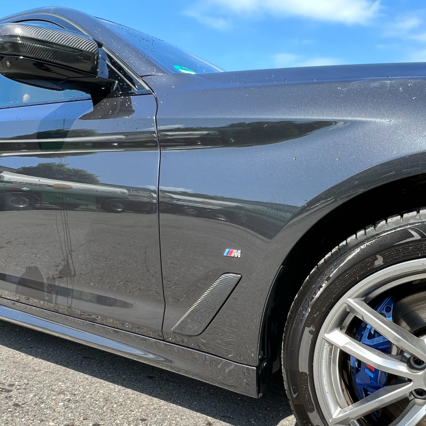 MAX CARBON Performance side flaps cover air duct side wall for BMW G30 G31