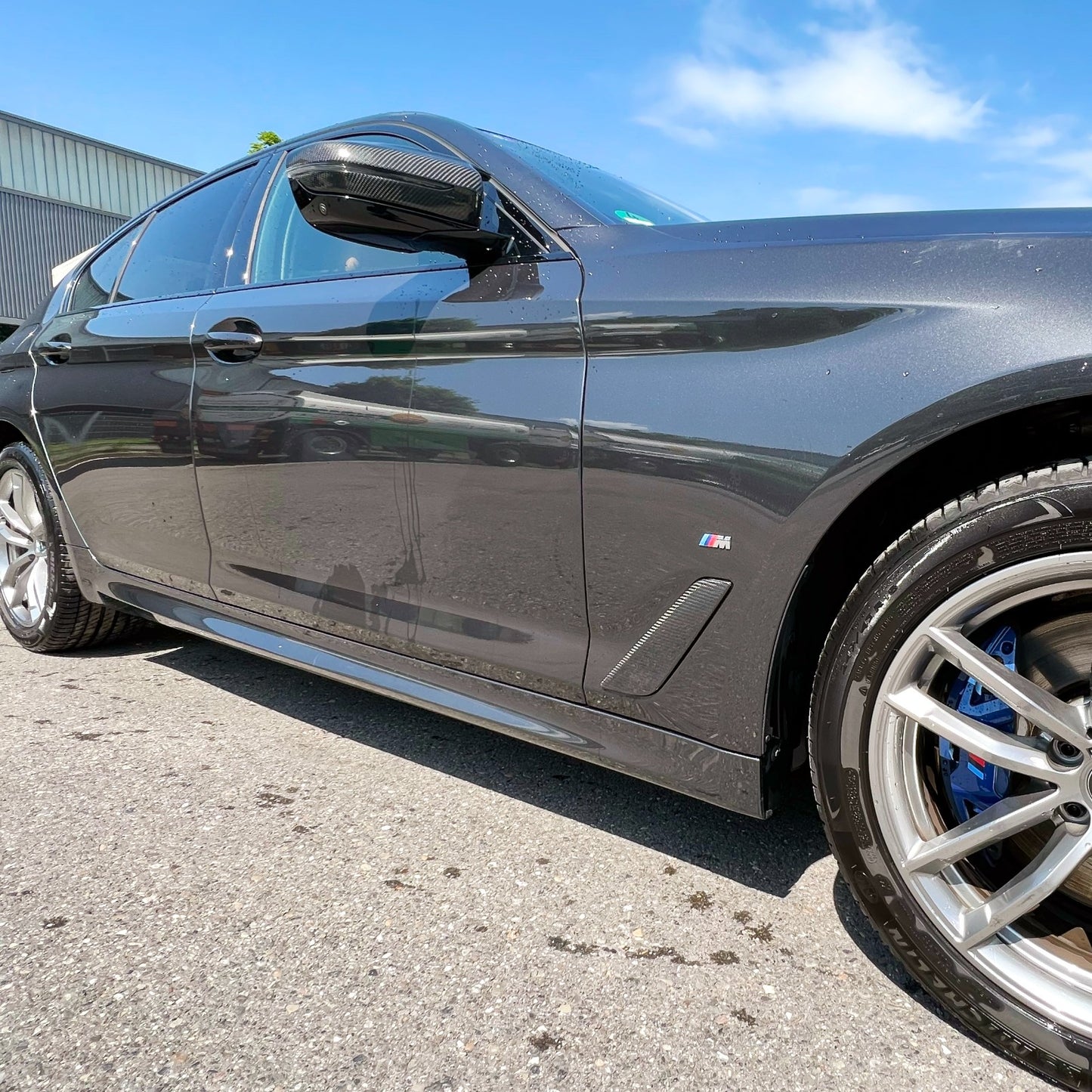 MAX CARBON Performance side flaps cover air duct side wall for BMW G30 G31