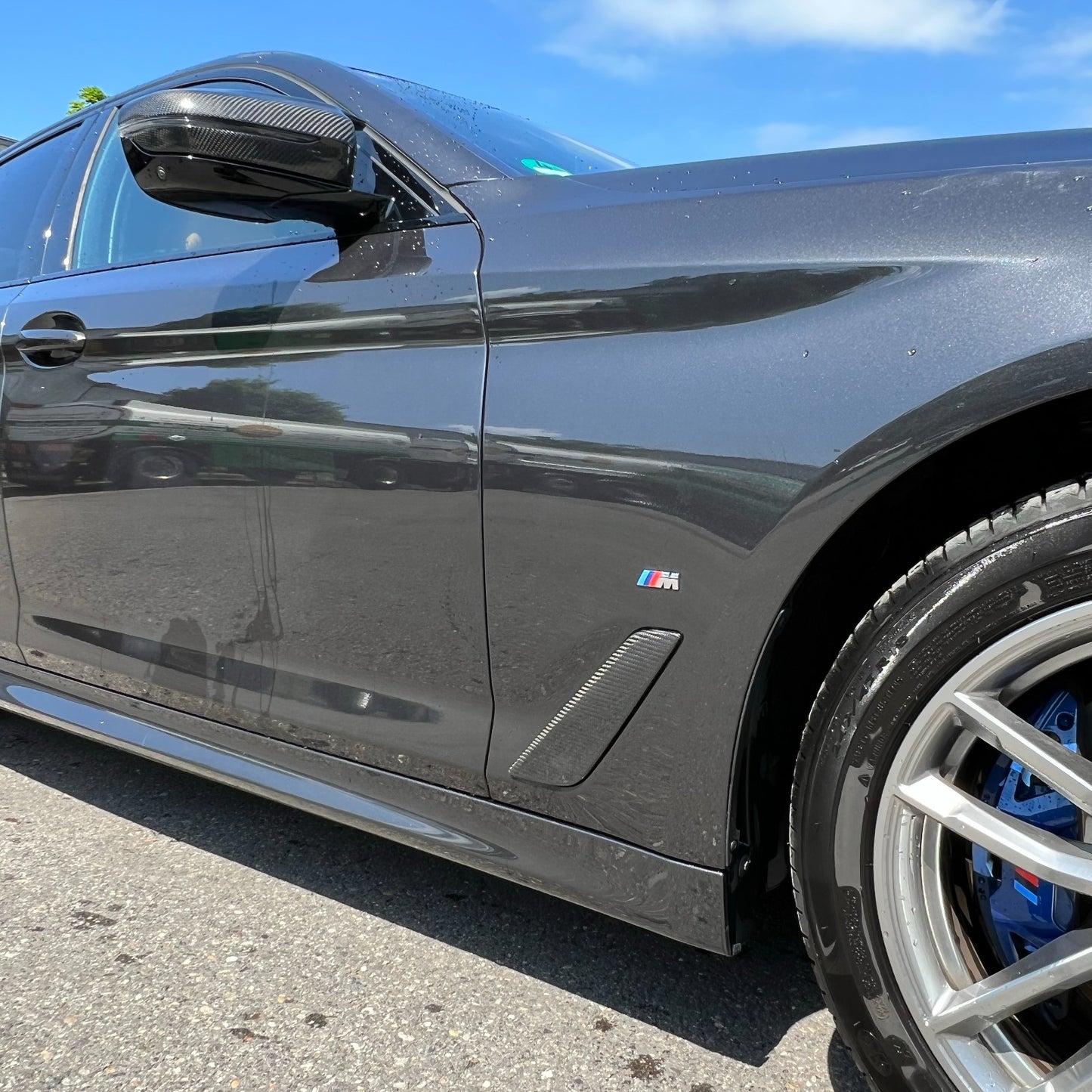 MAX CARBON Performance side flaps cover air duct side wall for BMW G30 G31