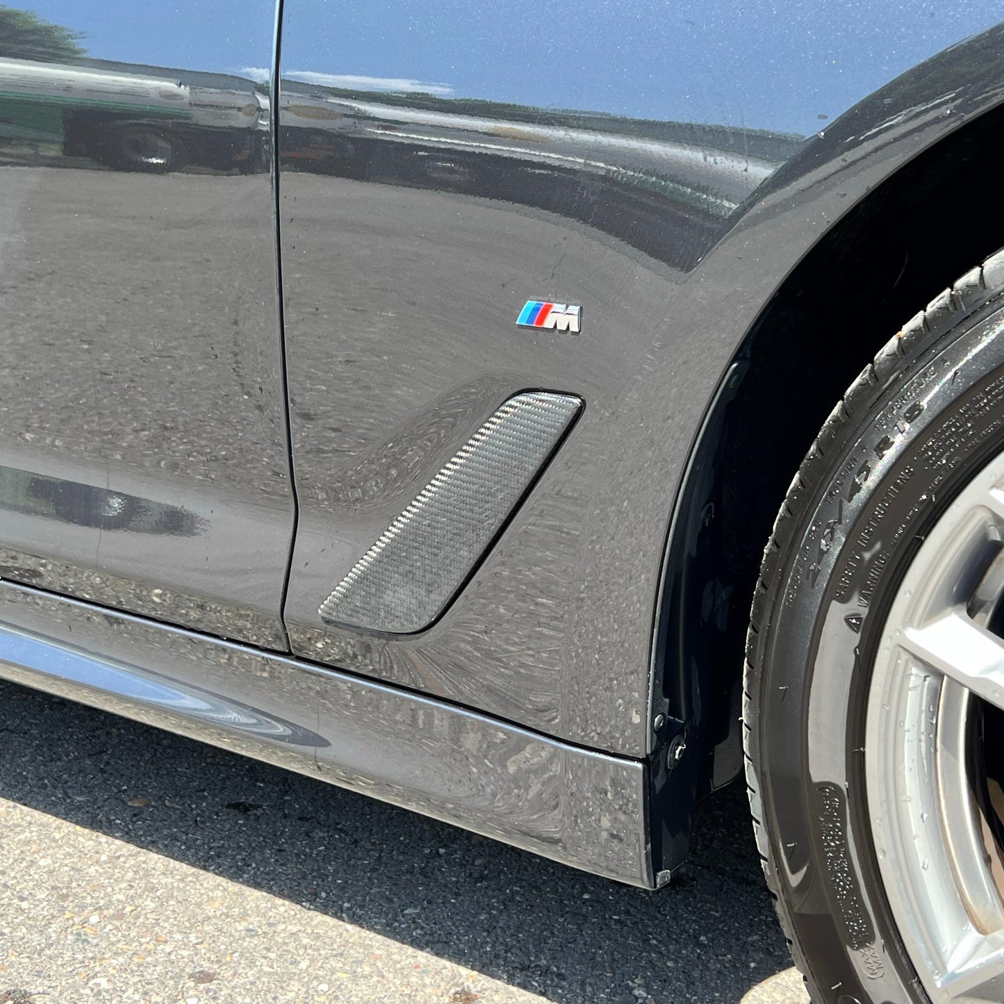 MAX CARBON Performance side flaps cover air duct side wall for BMW G30 G31