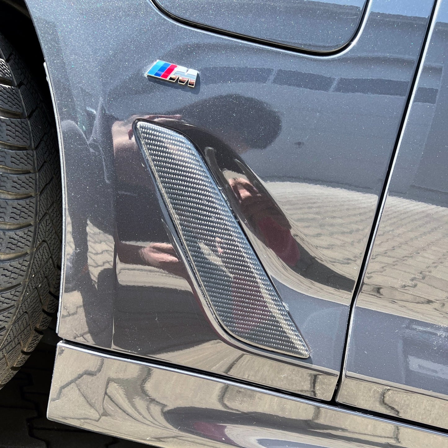 MAX CARBON Performance side flaps cover air duct side wall for BMW G30 G31