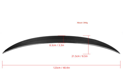 MAX CARBON Performance rear spoiler spoiler for BMW M3 F80 3 Series F30