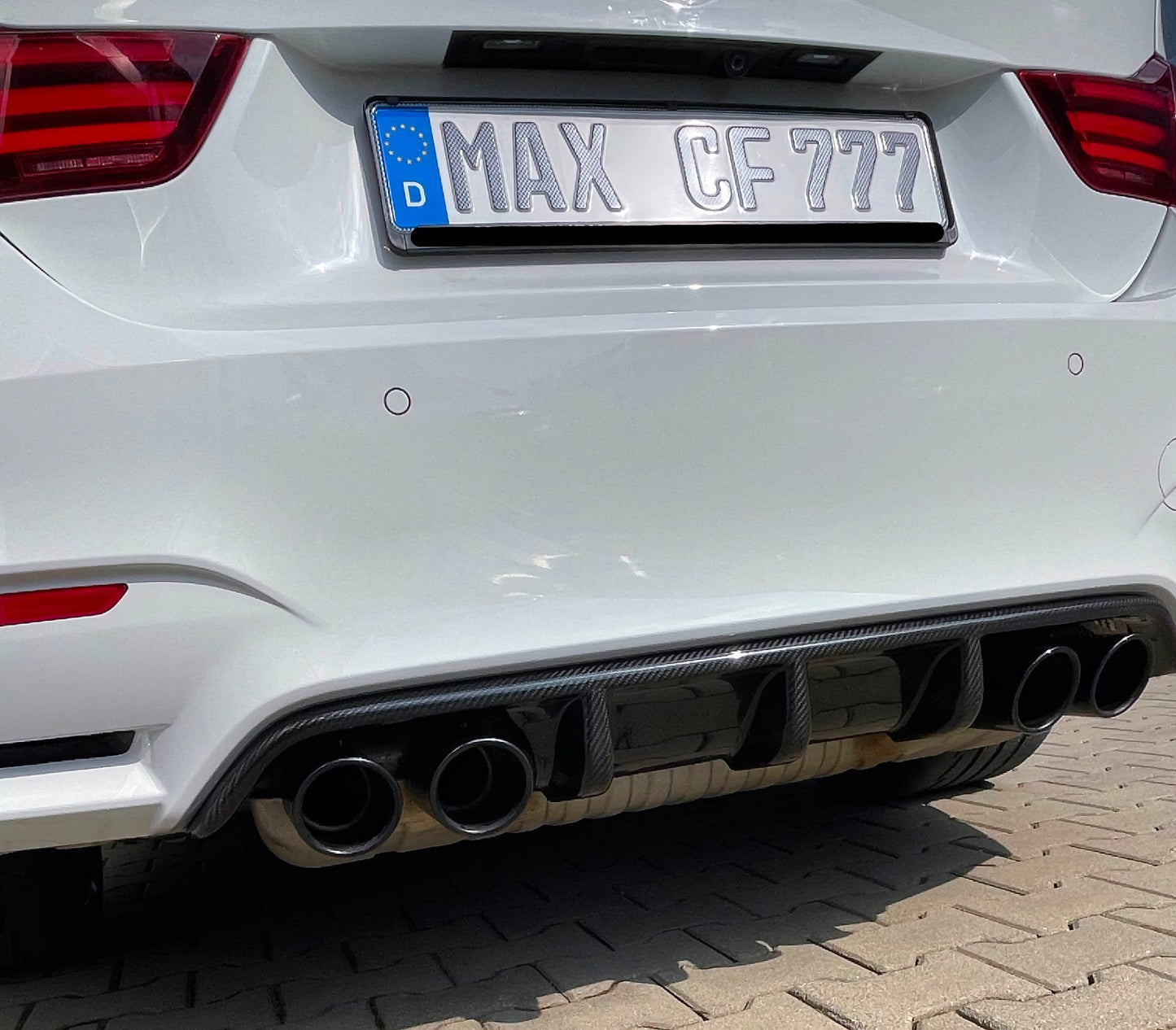 MC MAX CARBON Dry Carbon Prepreg Diffuser Replacement for BMW M3 F80 M4 F82 F83 