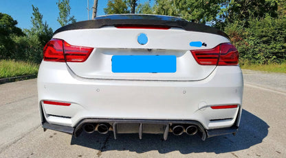 MC MAX CARBON Dry Carbon Prepreg Rear Spoiler Lip Spoiler suitable for BMW 4 Series F33 Cabriolet M4 F83 Cabriolet
