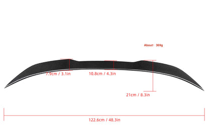 MAX CARBON Performance rear spoiler spoiler for BMW M3 F80 3 Series F30