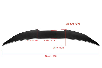 MAX CARBON PERFORMANCE REAR SPOILER TAIL LIP suitable for BMW M4 F82