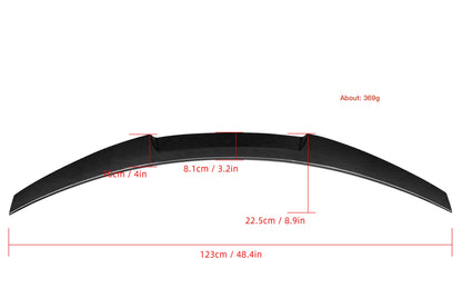 MC Dry Carbon Prepreg Rear Spoiler Rear Lip Spoiler for BMW E93 incl. E93 M3