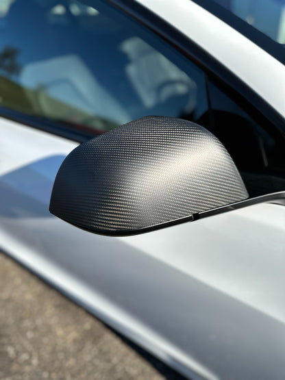 MC MAX CARBON Performance mirror caps for Tesla Model Y
