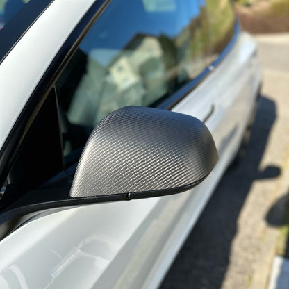 MAX CARBON Performance attachment mirror caps Mirror Cover for Tesla Model 3