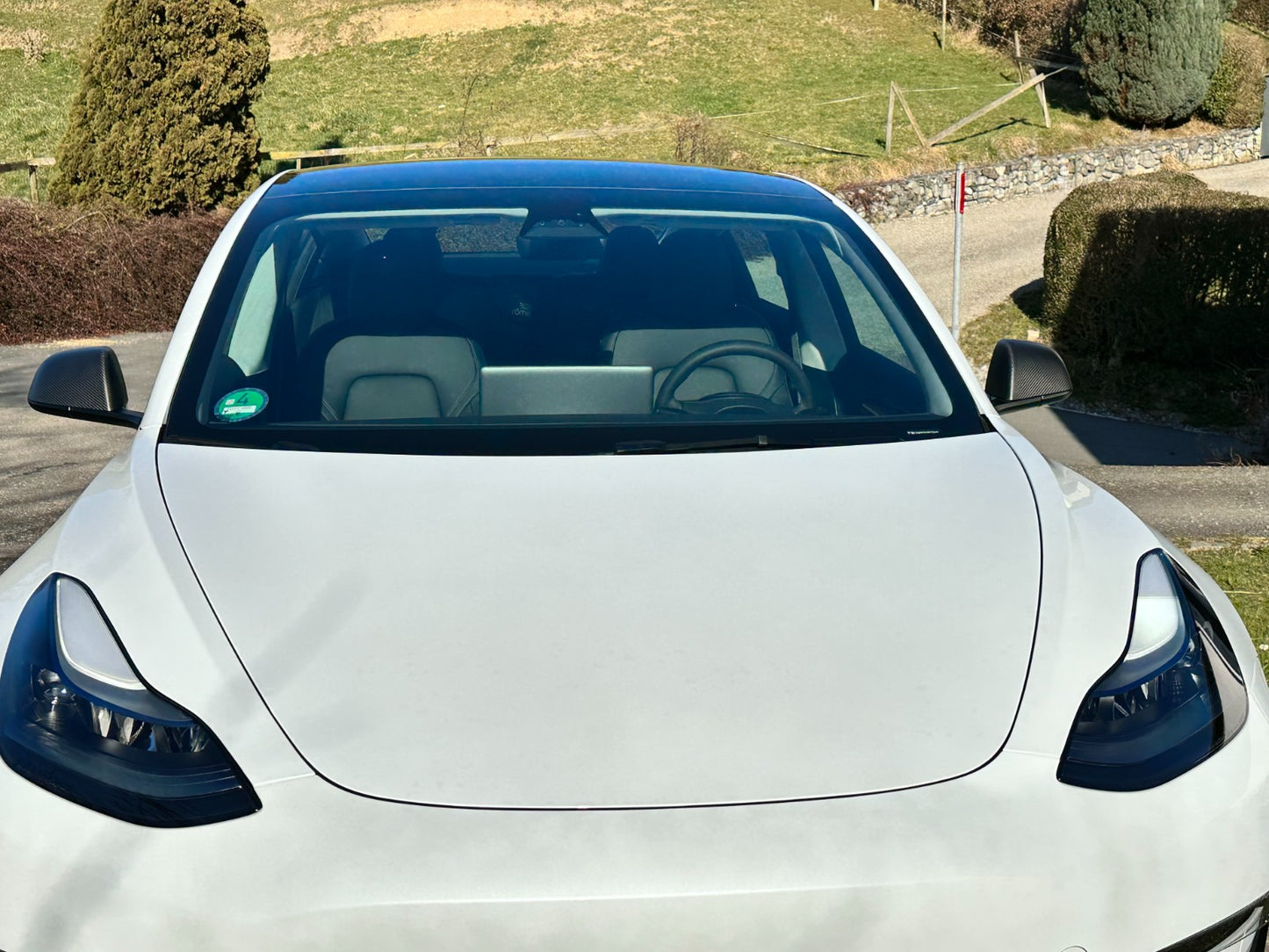 MAX CARBON Performance attachment mirror caps Mirror Cover for Tesla Model 3