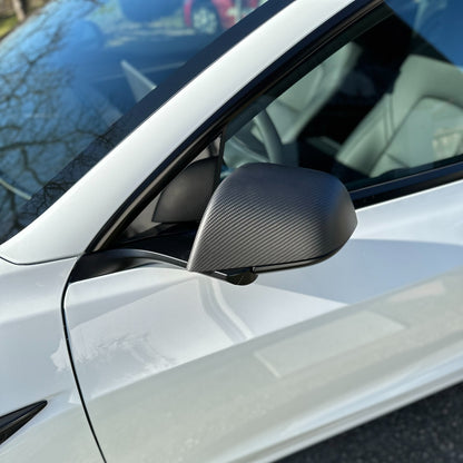 MC MAX CARBON Performance mirror caps for Tesla Model Y