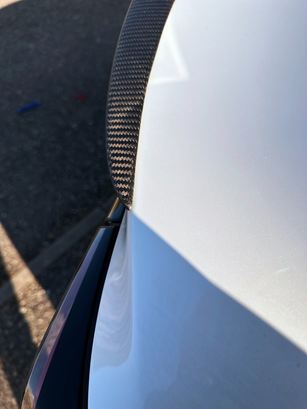 MAX CARBON Performance tear-off edge lip rear spoiler for TESLA MODEL 3