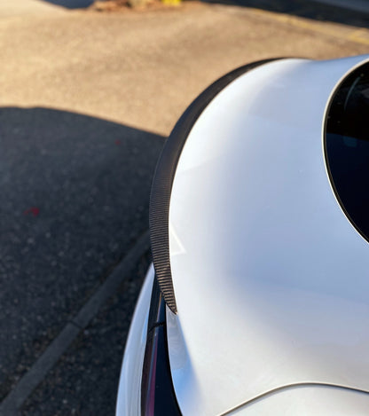 MAX CARBON Performance tear-off edge lip rear spoiler for TESLA MODEL 3