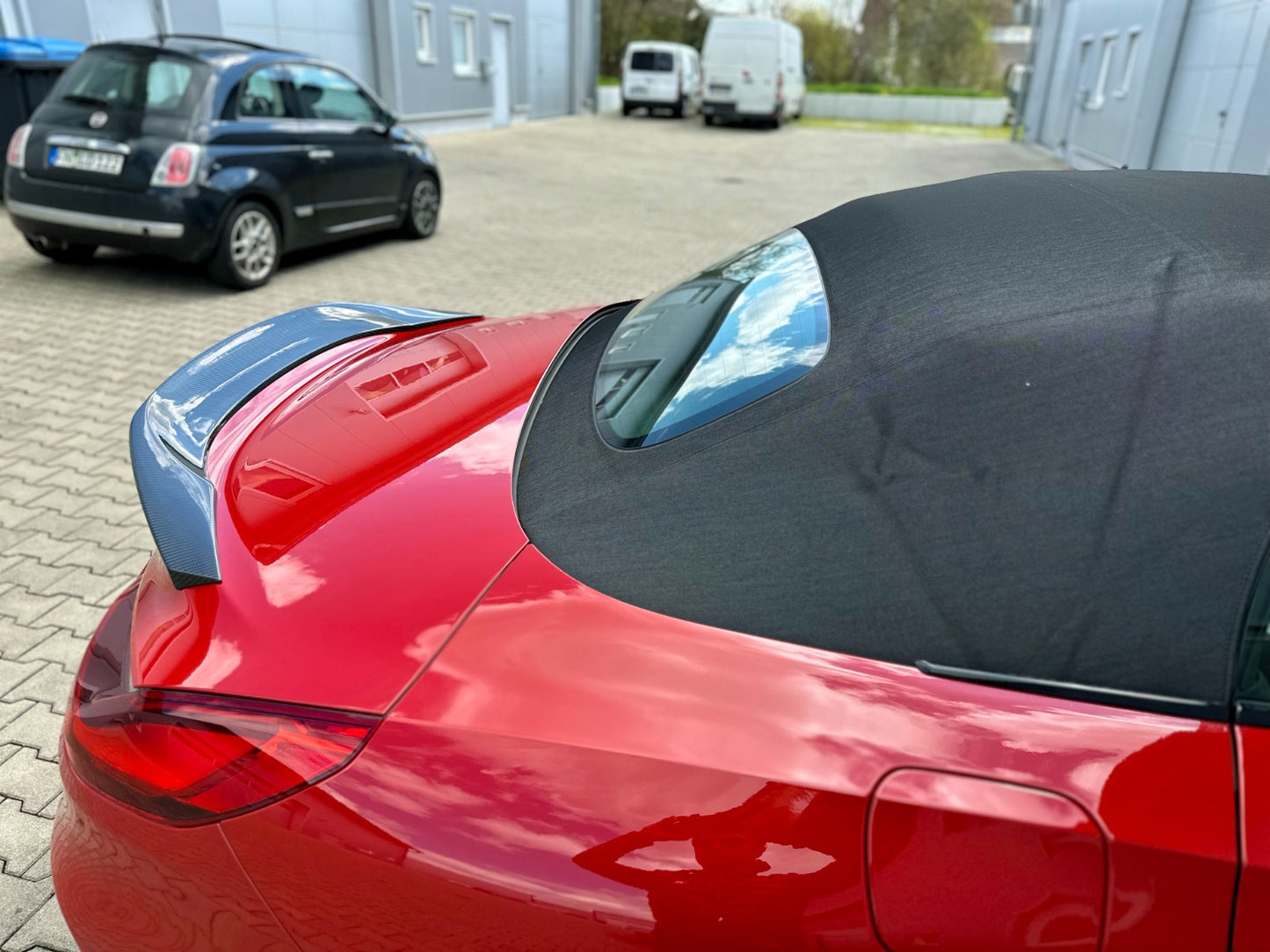 MAX CARBON Performance tear-off edge lip rear spoiler for BMW G29 Z4 M40i Roadster