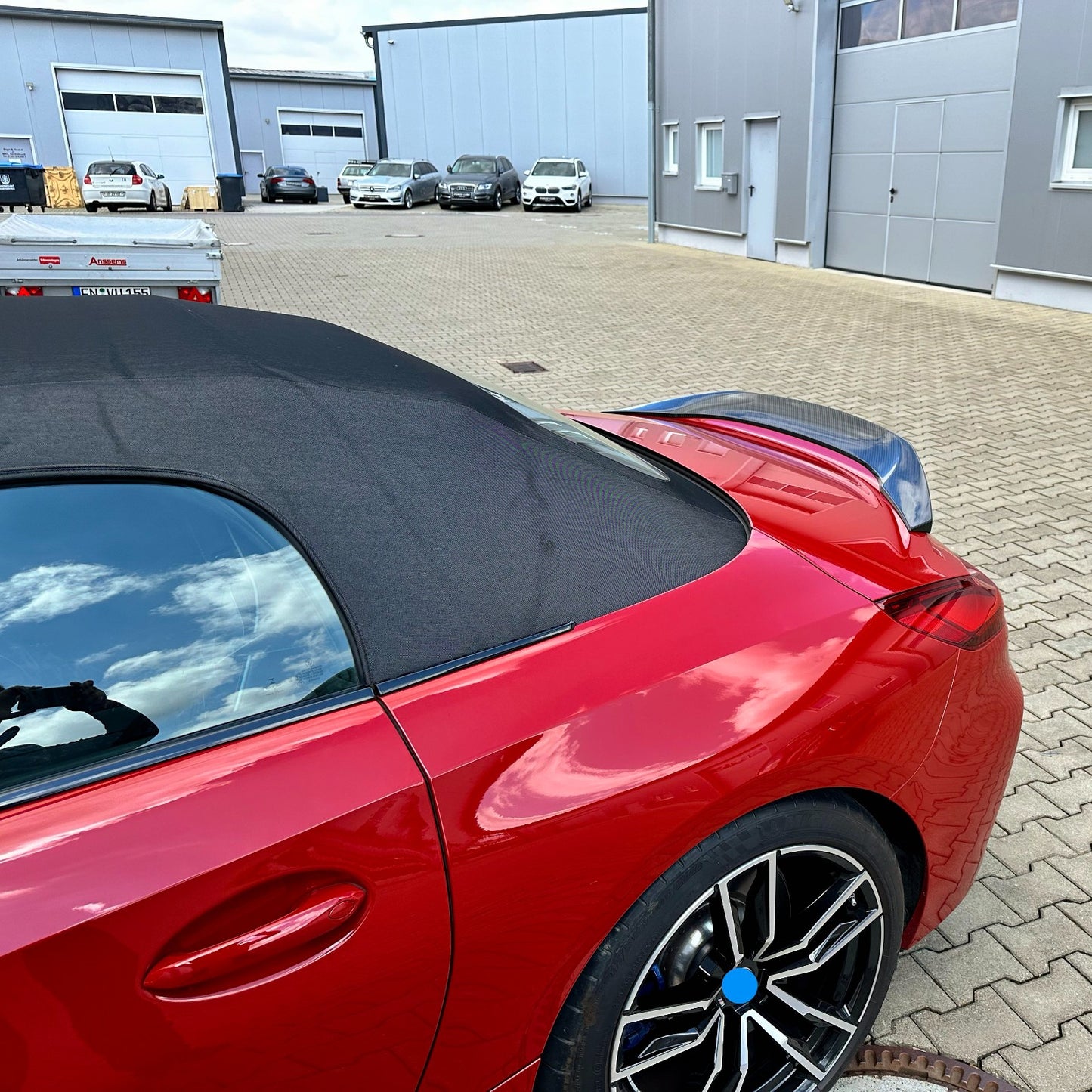 MAX CARBON Performance tear-off edge lip rear spoiler for BMW G29 Z4 M40i Roadster