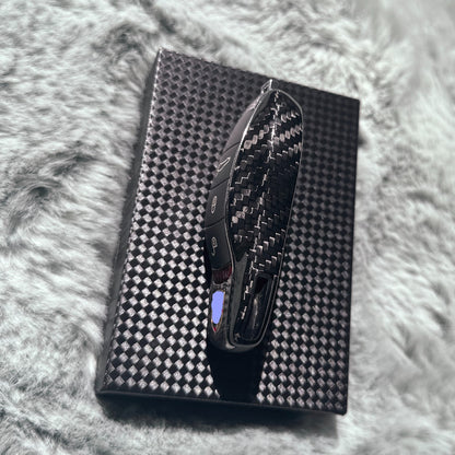 MAX CARBON Premium key shell replacement suitable for Porsche 911 Cayenne Macan 718 Panamera Cayman Boxster 