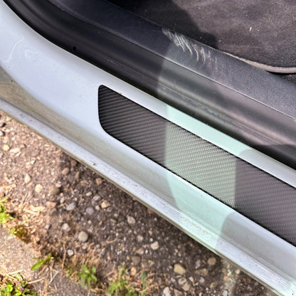 MAX CARBON Performance DOOR door sill trim attachment in a set for TESLA MODEL 3 MODEL Y
