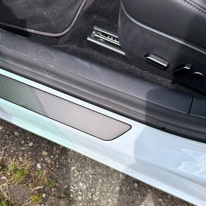 MAX CARBON Performance DOOR door sill trim attachment in a set for TESLA MODEL 3 MODEL Y