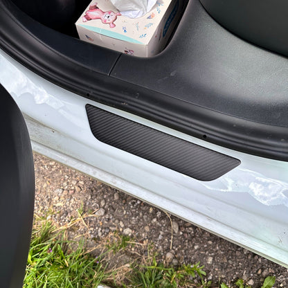 MAX CARBON Performance DOOR door sill trim attachment in a set for TESLA MODEL 3 MODEL Y