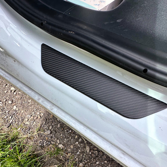 MAX CARBON Performance DOOR door sill trim attachment in a set for TESLA MODEL 3 MODEL Y