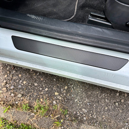 MAX CARBON Performance DOOR door sill trim attachment in a set for TESLA MODEL 3 MODEL Y