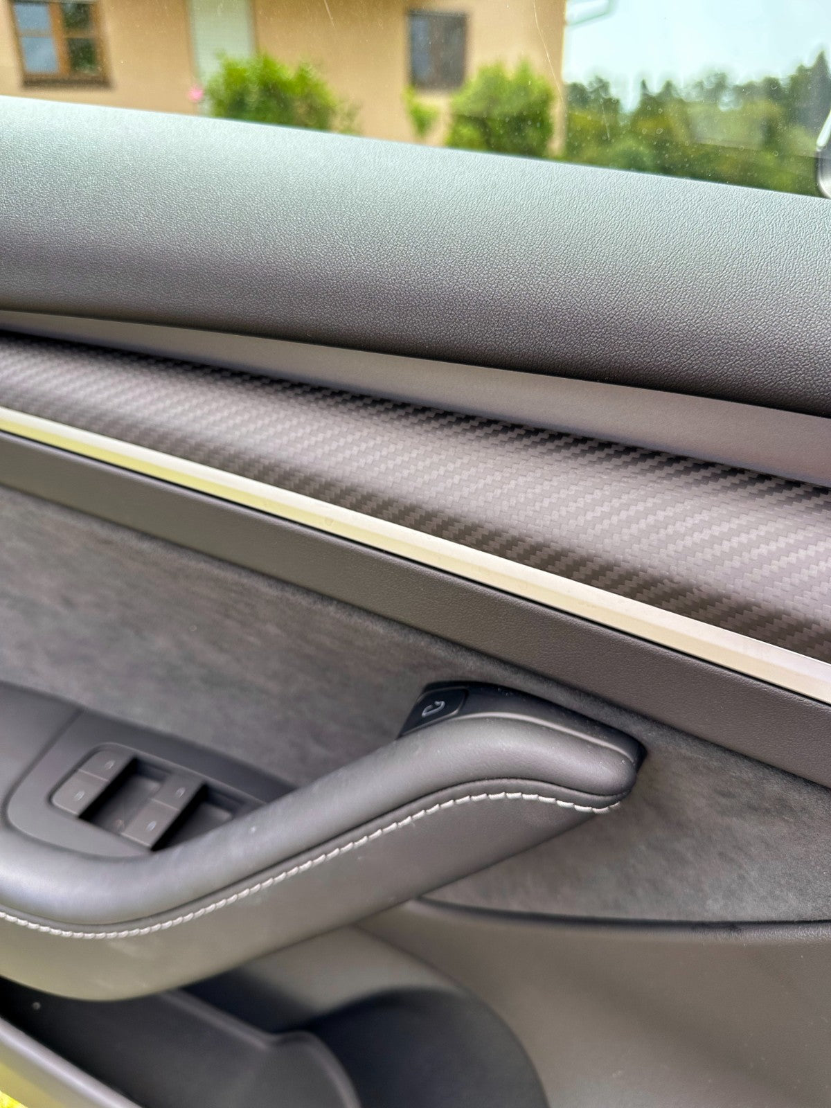 MAX CARBON Performance door panel door trim cover set for TESLA MODEL 3 MODEL Y