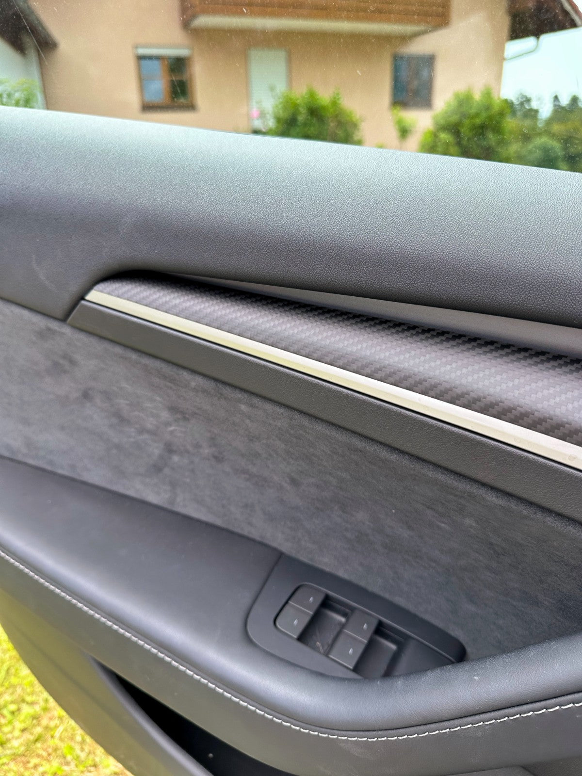 MAX CARBON Performance door panel door trim cover set for TESLA MODEL 3 MODEL Y