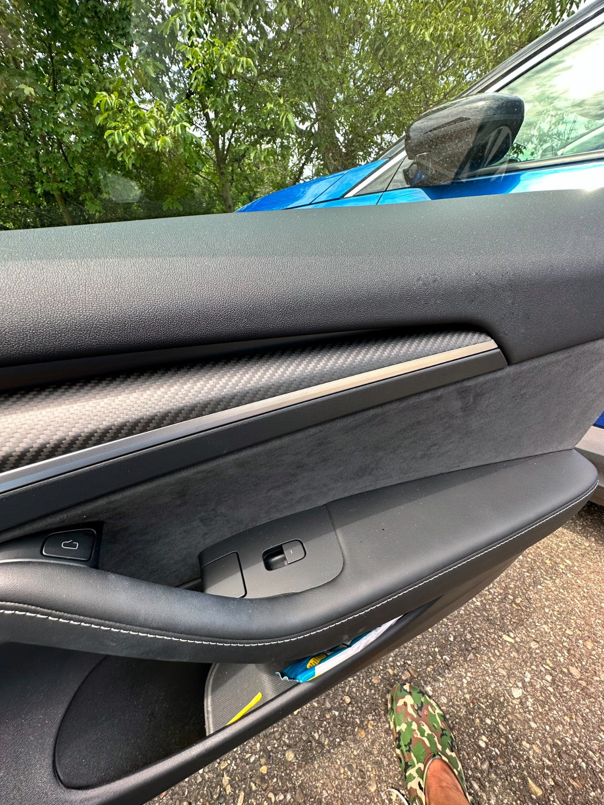 MAX CARBON Performance door panel door trim cover set for TESLA MODEL 3 MODEL Y